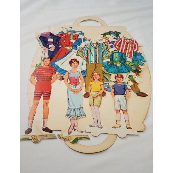 Vintage Circa Mary Poppins Paper Dolls 1964 - Picture 4 of 4